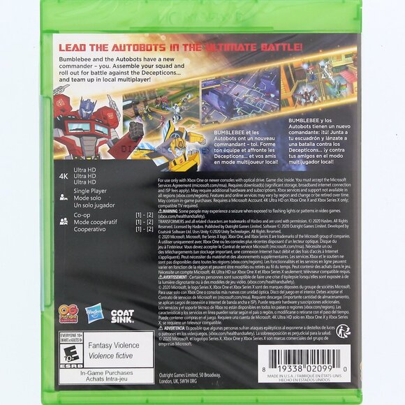 Transformers Battlegrounds Game For XBOX ONE - Picture 2 of 2